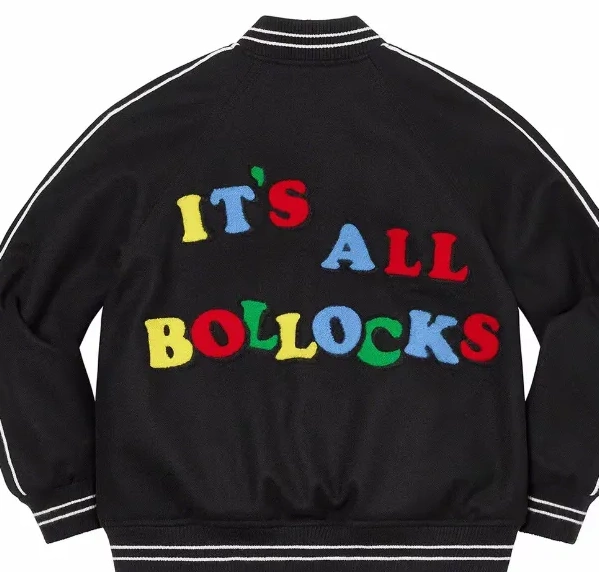 M It's Reid L Green Bollocks XL All Jacket Jamie 21SS Varsity S Black 0708